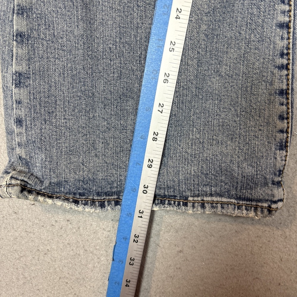 Silver Jeans Prism 31/31 Distressed Y2K Bootcut Flare Bell Bottom Low Rise - Picture 11 of 12